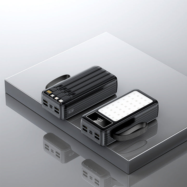 Portable power bank with integrated fast charging function and LCD display Kalsten