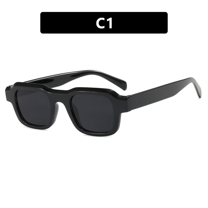 Women's modern square sunglasses with protective polycarbonate frame Kalsten