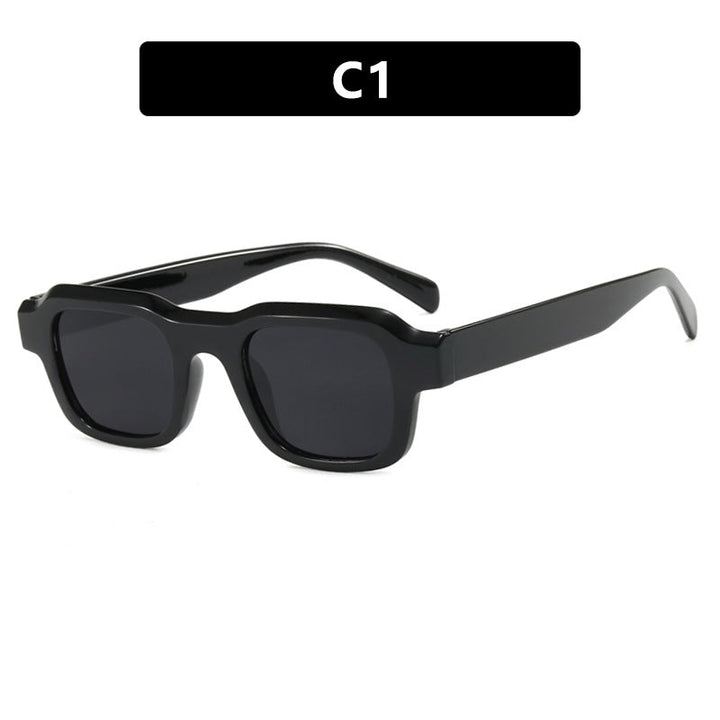 Women's modern square sunglasses with protective polycarbonate frame Kalsten