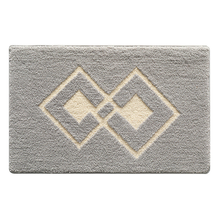 Plush Textured Bathroom Bath Mat Kalsten
