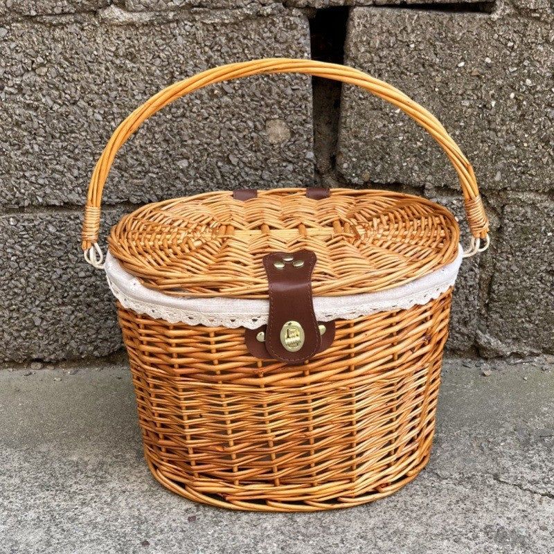 Unisex basket with braided design Kalsten
