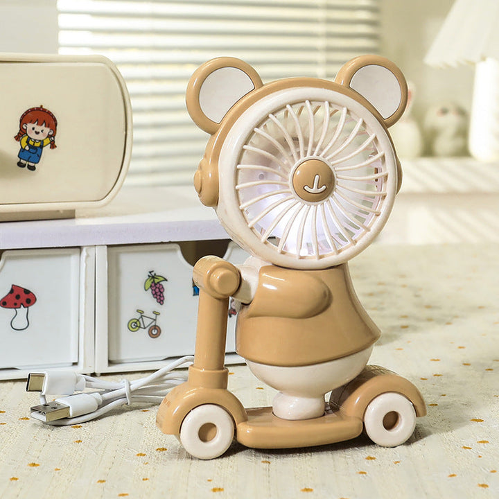 Ladies creative USB desk fan in cute design Kalsten