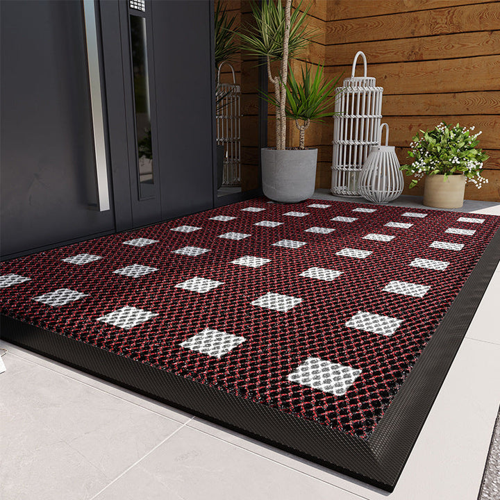 Decorative Mesh Welcome Mat Kalsten