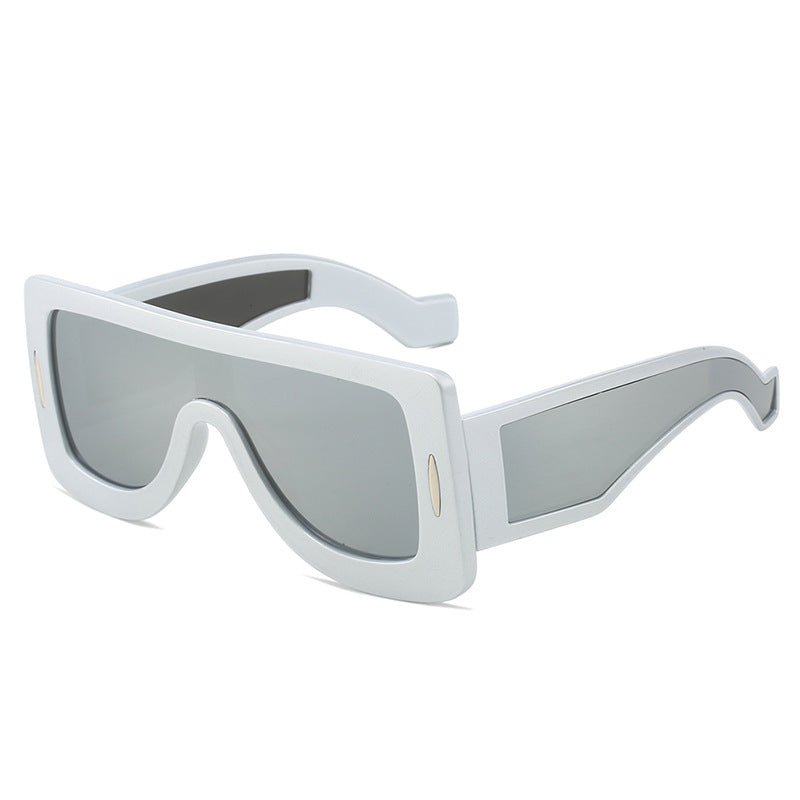 Ladies futuristic oversized sunglasses Kalsten