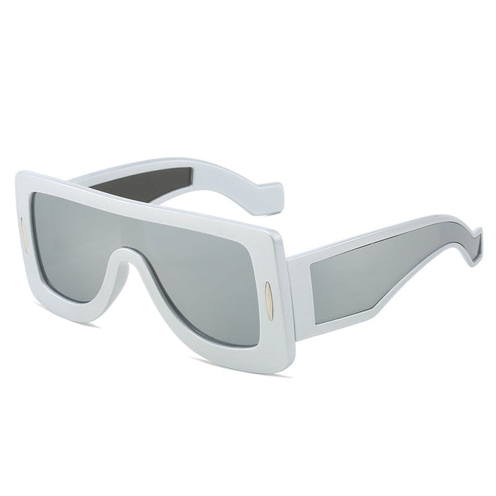 Ladies futuristic oversized sunglasses Kalsten