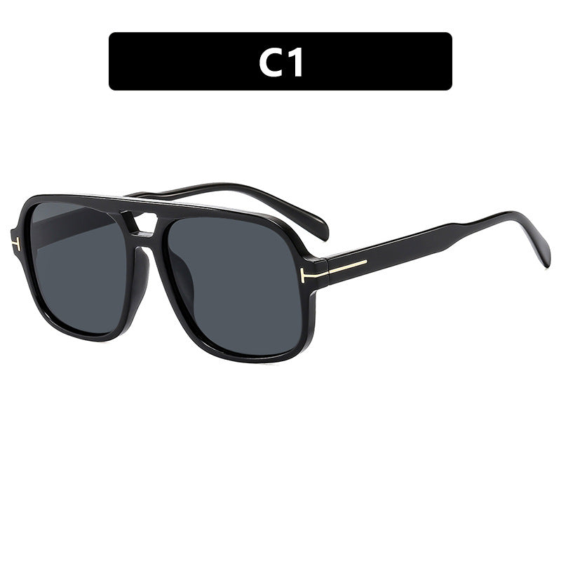 Ladies square designer glasses with delicate frame and modern plastic material Kalsten