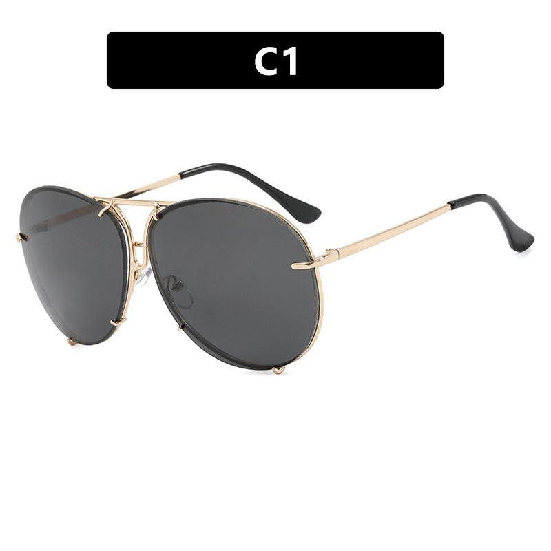Ladies' flight sunglasses with stylish metal frame and UV protection Kalsten