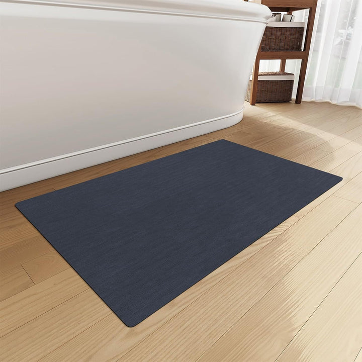 Modern Rectangular Non-Slip Bath Mat Kalsten
