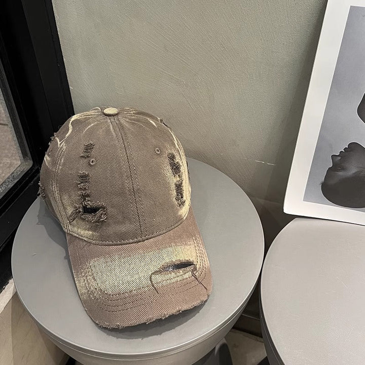 Men's Distressed Denim Cap Kalsten 1784188541
