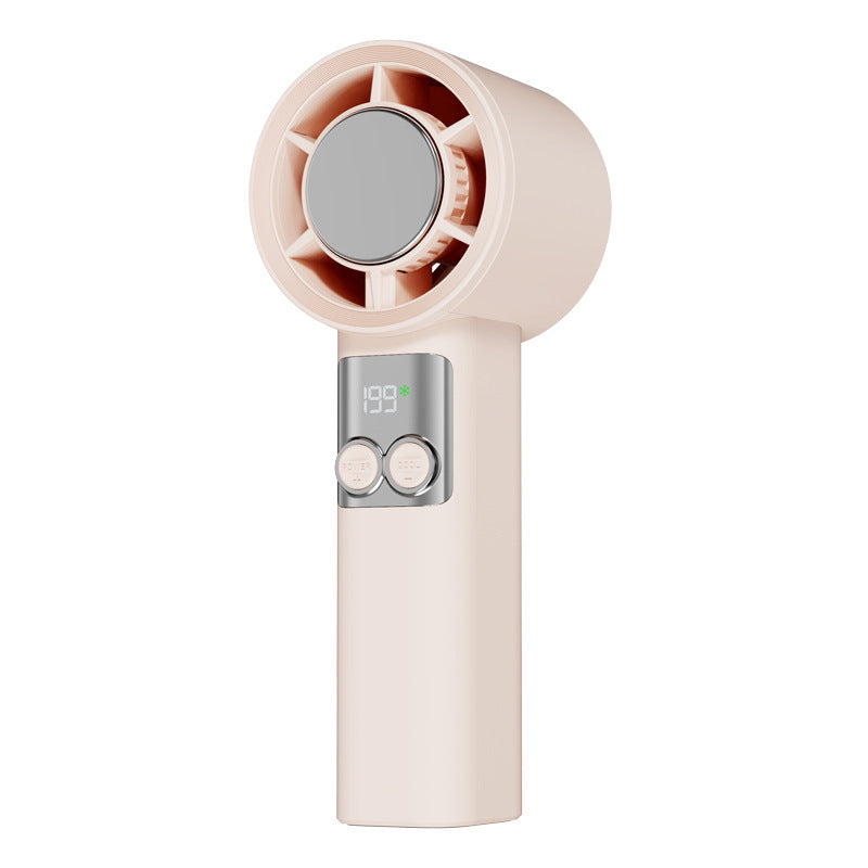 Women Portable Handheld Air Cooler with Temperature Display Kalsten