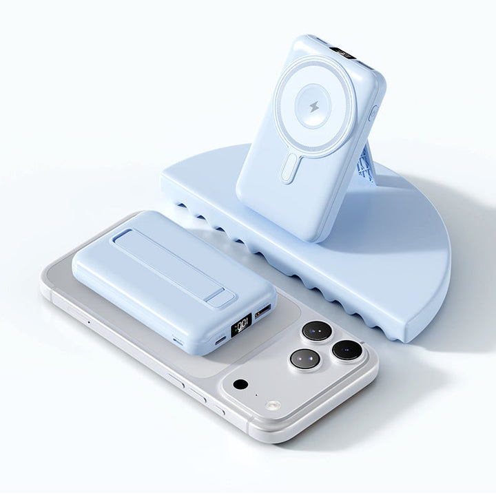 Compact Magnetic Power Bank with Stand Function Kalsten