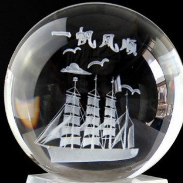 Skanto | Glowing Moon Crystal Ball