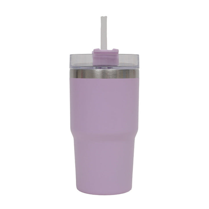 Women's Thermo Drinking Cup with Ergonomic Handle and Practical Straw Kalsten