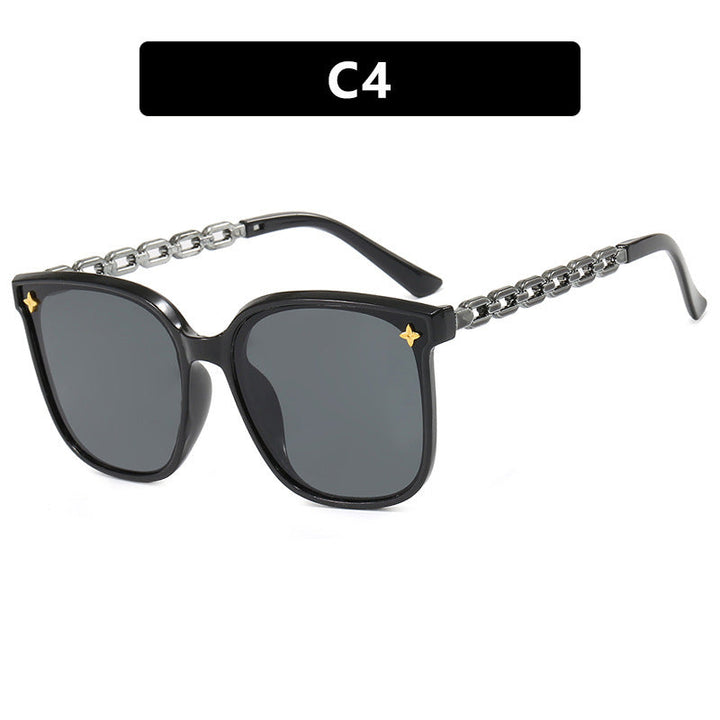 Ladies fashionable sunglasses with stylish chain accents Kalsten