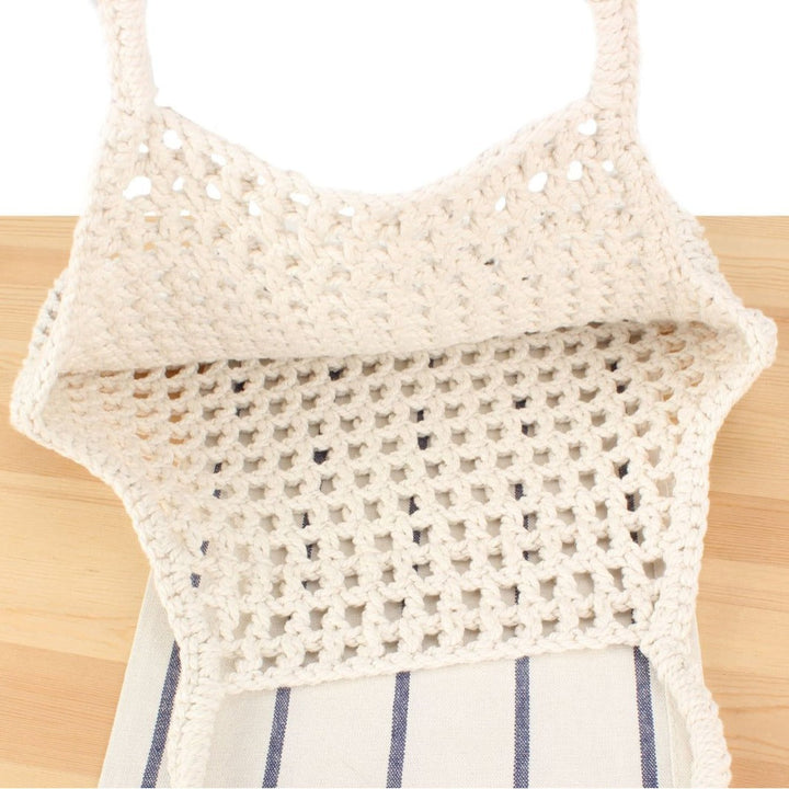 Handbag in Modern Macramé Weave Kalsten