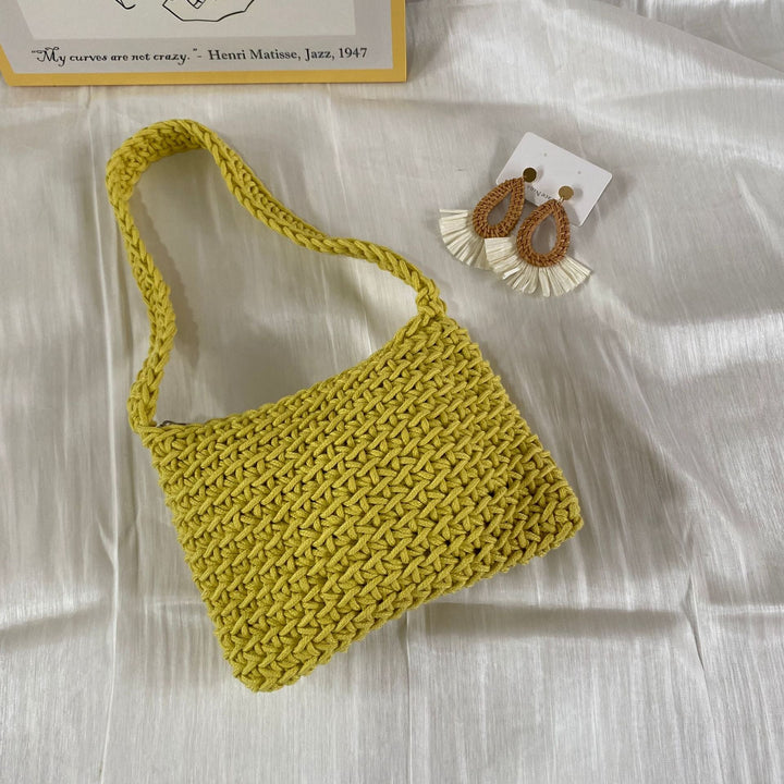 Coarse mesh shoulder bag Kalsten
