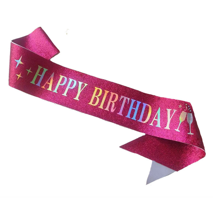 Women Funkenkrone with "Happy Birthday" lettering Kalsten