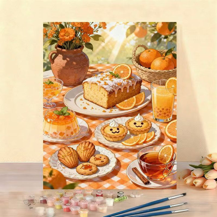 Gourmet Dessert Art Canvas Kit Kalsten