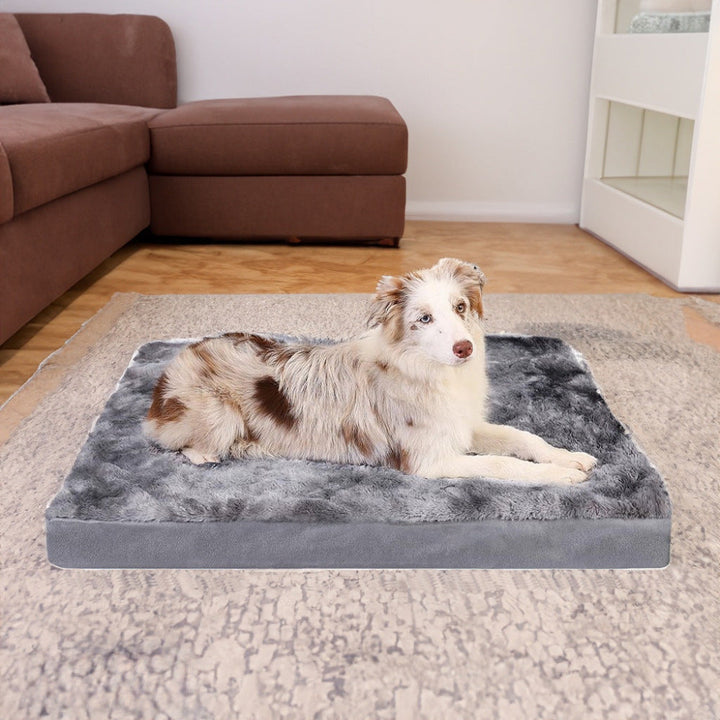 Luxurious Plush Pet Resting Cushion Dog Bed
