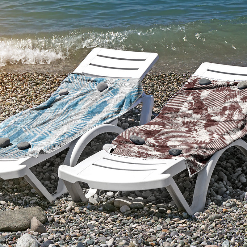 Beach towel made of skin-friendly microfiber with a creative pattern mix Kalsten