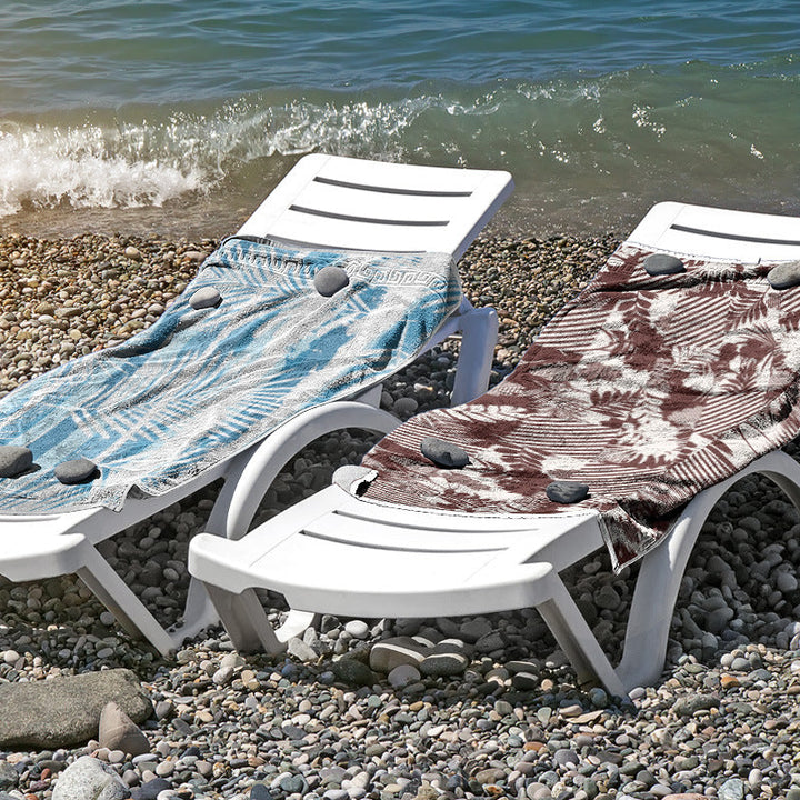 Beach towel made of skin-friendly microfiber with a creative pattern mix Kalsten
