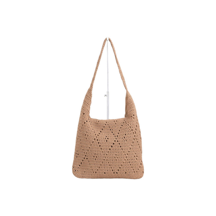 Handcrafted straw shoulder bag Kalsten