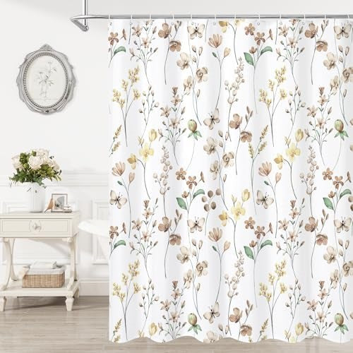 Floral Print Shower Curtain Kalsten