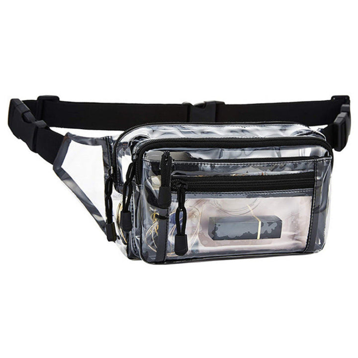 Practical belly crossbody bag with transparent design Kalsten