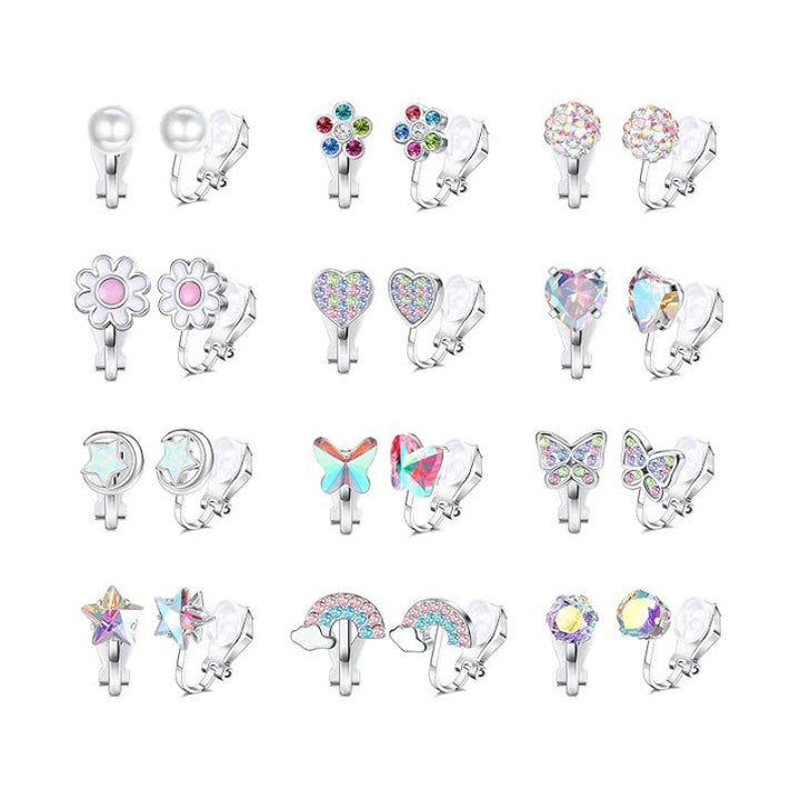 Charming Clip-On Earrings Set Kalsten