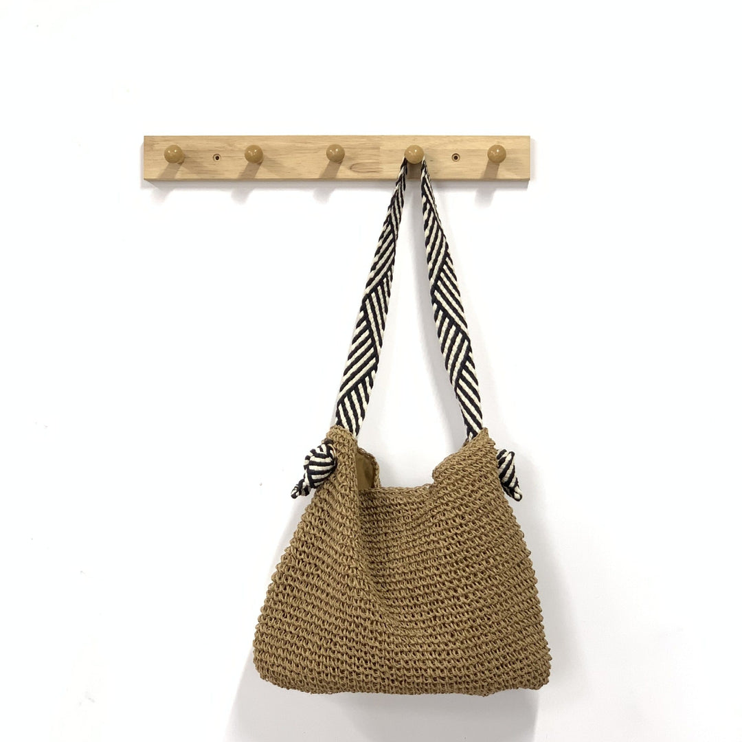 Handcrafted shoulder bag with unique weaving pattern Kalsten