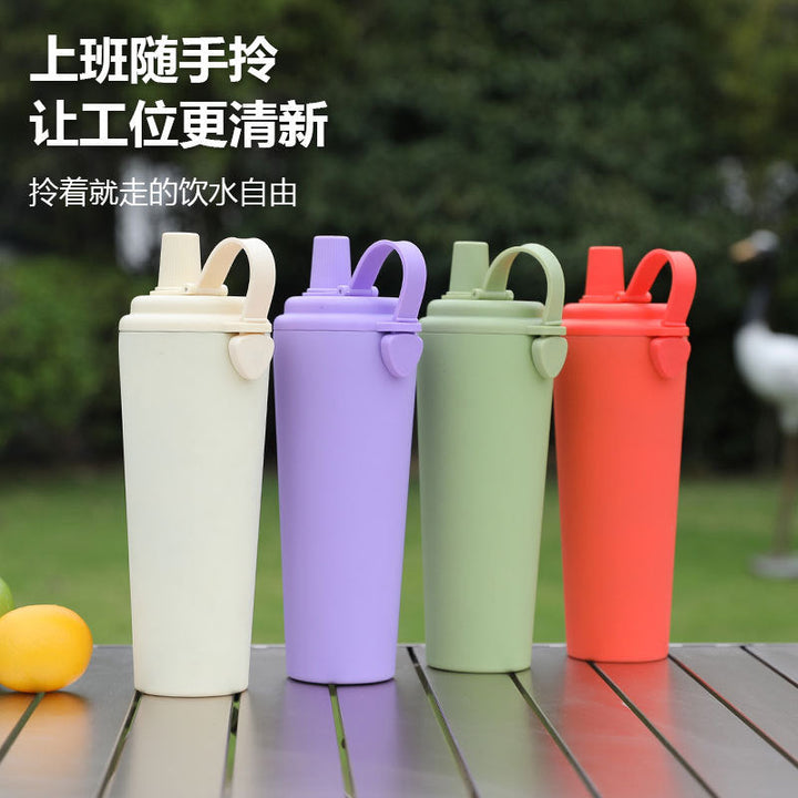 Women's ergonomic drinking cup with integrated carrying handle Kalsten
