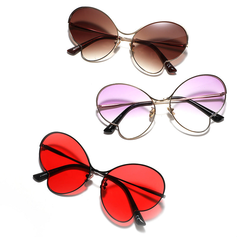 Women extravagantly designed butterfly sunglasses Kalsten