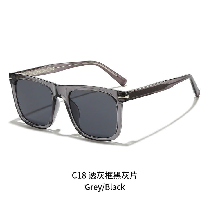 Women's modern rectangular sunglasses with sturdy frame Kalsten