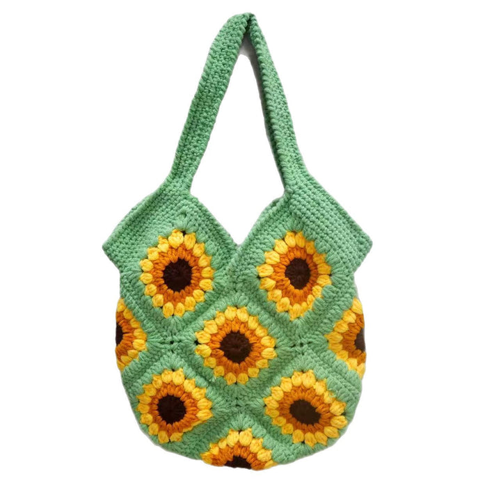 Handcrafted Macrame Bag in Floral Pattern Kalsten