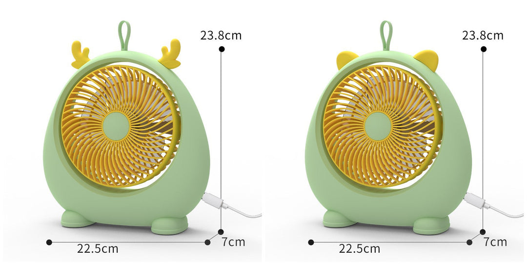 Women's Portable Mini Fan in Kawaii Animal Design Kalsten