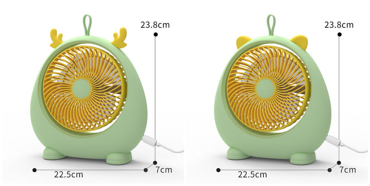 Women's Portable Mini Fan in Kawaii Animal Design Kalsten