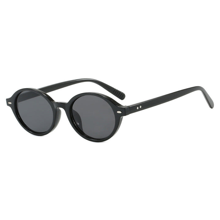 Women's round sunglasses with modern design and polarized lenses Kalsten