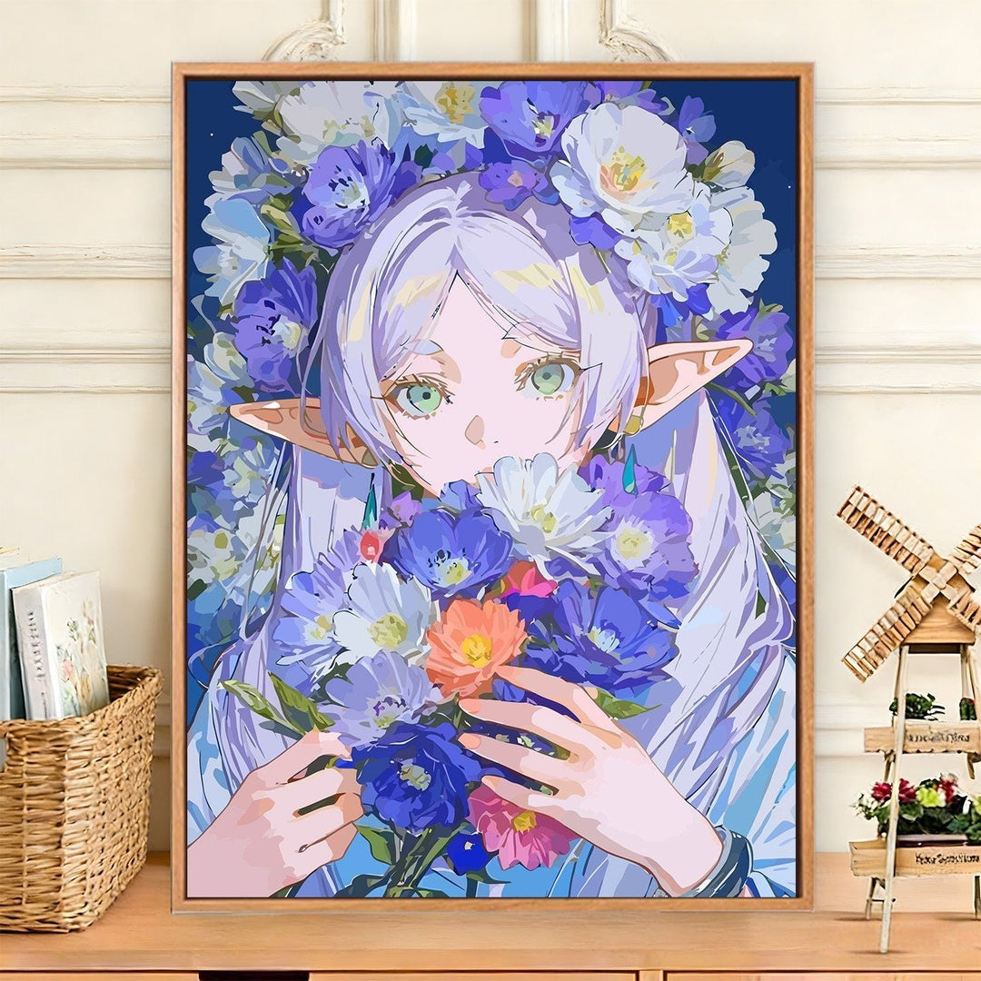 Floral Fantasy Art Print Kalsten