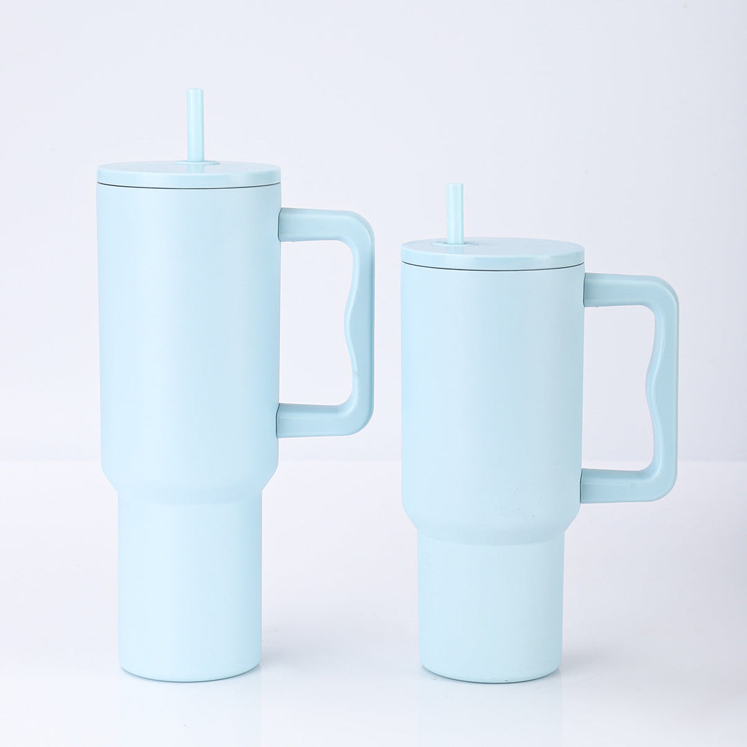 Women's High-Quality Insulated Mug with Integrated Straw Kalsten