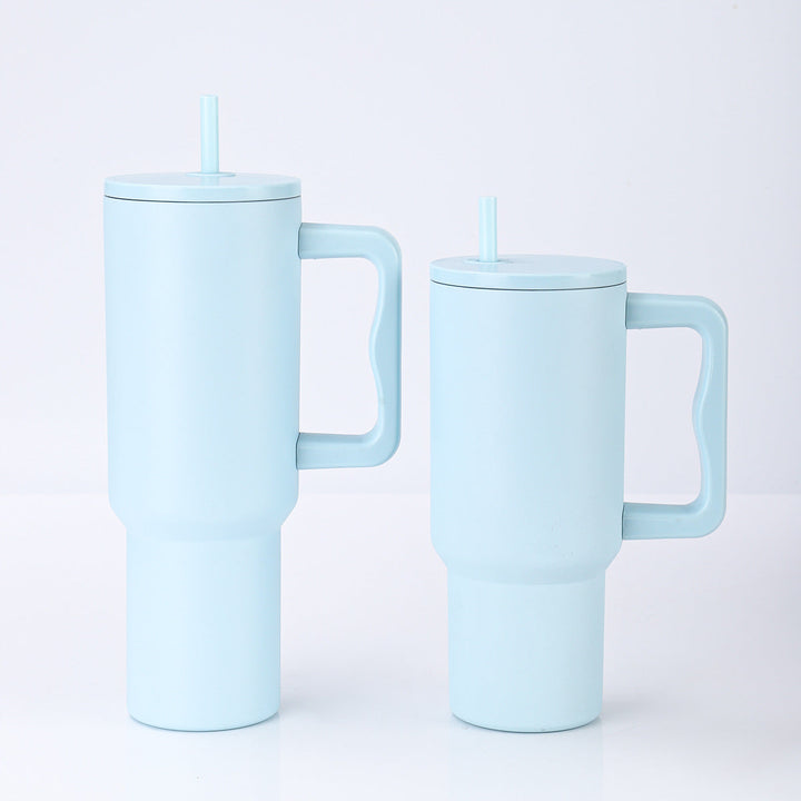 Women's High-Quality Insulated Mug with Integrated Straw Kalsten