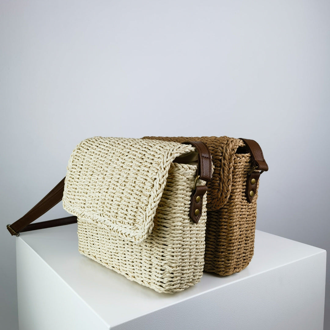 Stylish Rattan Shoulder Bag Kalsten