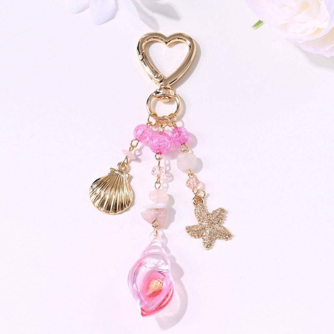 Keychain with Sparkling Sun Motif Kalsten