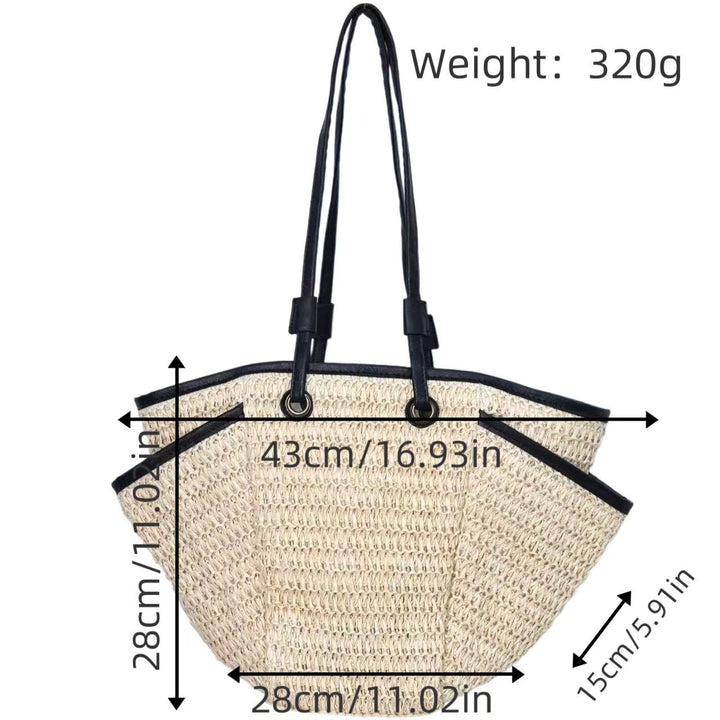 Leisure beach bag with side pockets Kalsten