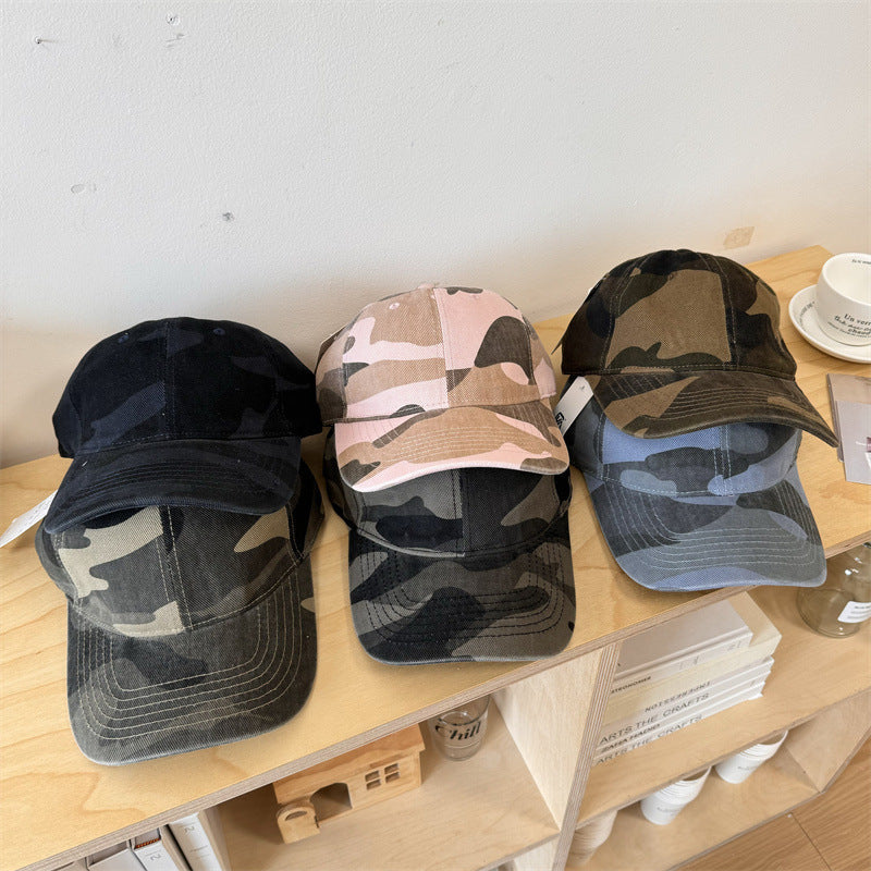 Women's Casual Adjustable Camouflage Baseball Cap Kalsten