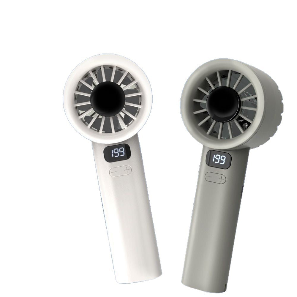 Ladies portable mini fan with smart display Kalsten