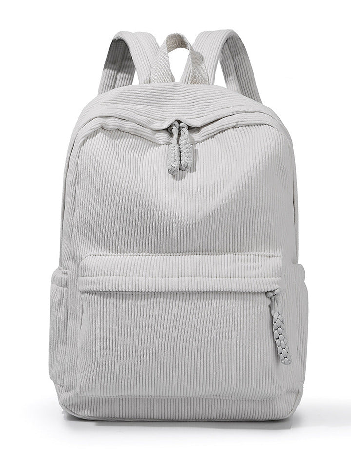 Casual Corduroy Backpack Kalsten