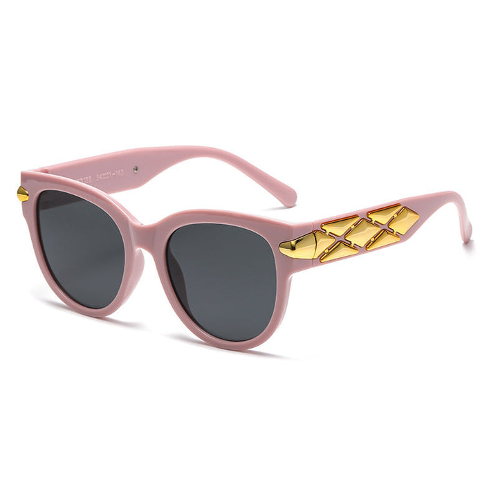 Women's designer sunglasses with innovative, detailed frame Kalsten