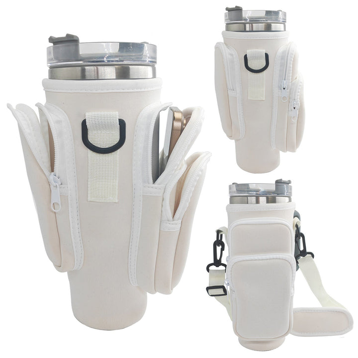 Unisex Portable Drink Container with Multifunctional Compartments Kalsten