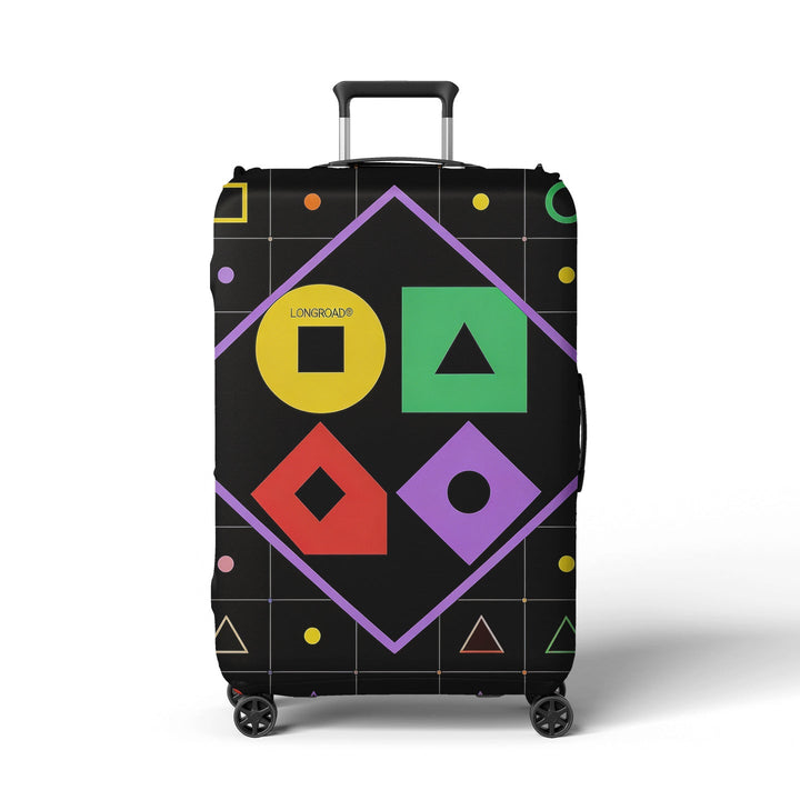 Ladies Luggage Protection with Modern Geometric Design Kalsten