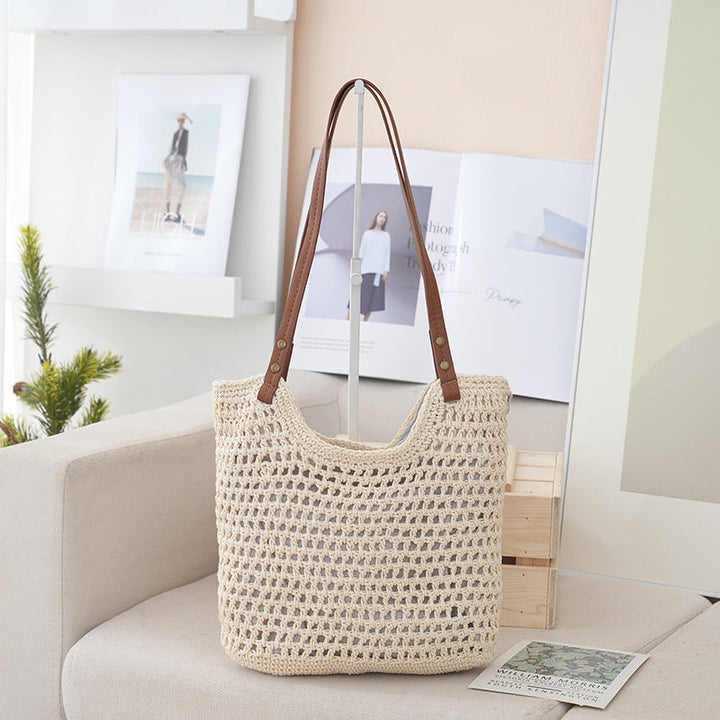 Handcrafted mesh tote bag Kalsten